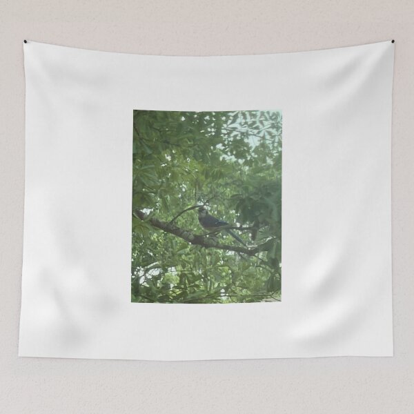 Item preview, Vibrant Blue Jay Among Branches. designed and sold by Pearls1.
