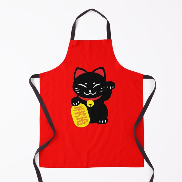 Item preview, Black Lucky Maneki-neko designed and sold by TheHugWolf.