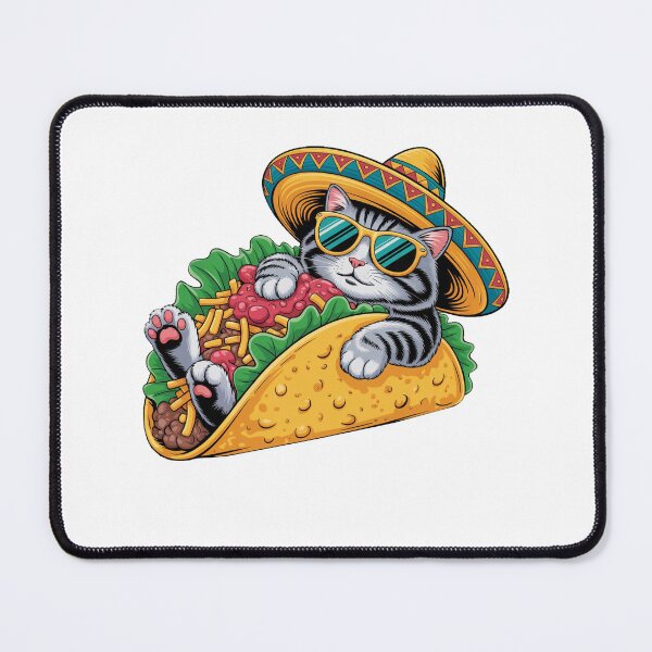 Item preview, Funny Taco Cat Sombrero designed and sold by QuiteOrbit.