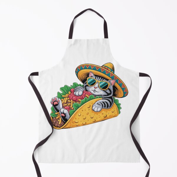 Item preview, Funny Taco Cat Sombrero designed and sold by QuiteOrbit.