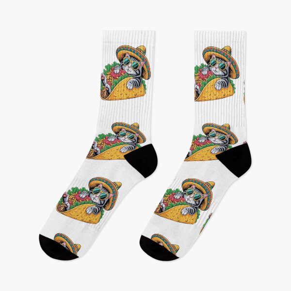Item preview, Funny Taco Cat Sombrero designed and sold by QuiteOrbit.