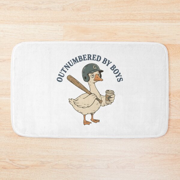 Item preview, Outnumbered By Boys Goose Sports Mom designed and sold by OlyvieArt.