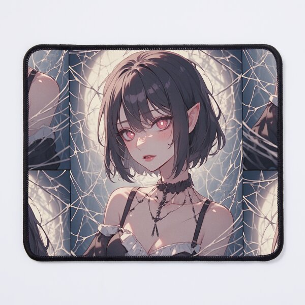 Item preview, Anime vampire girl and spider web designed and sold by ArtsJulian.