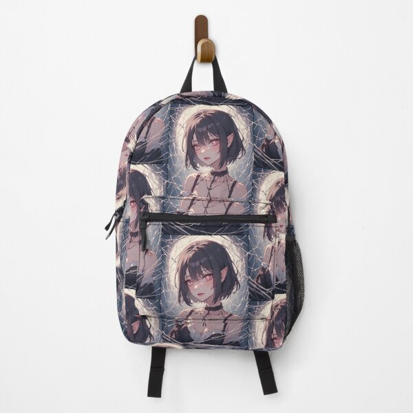 Item preview, Anime vampire girl and spider web designed and sold by ArtsJulian.