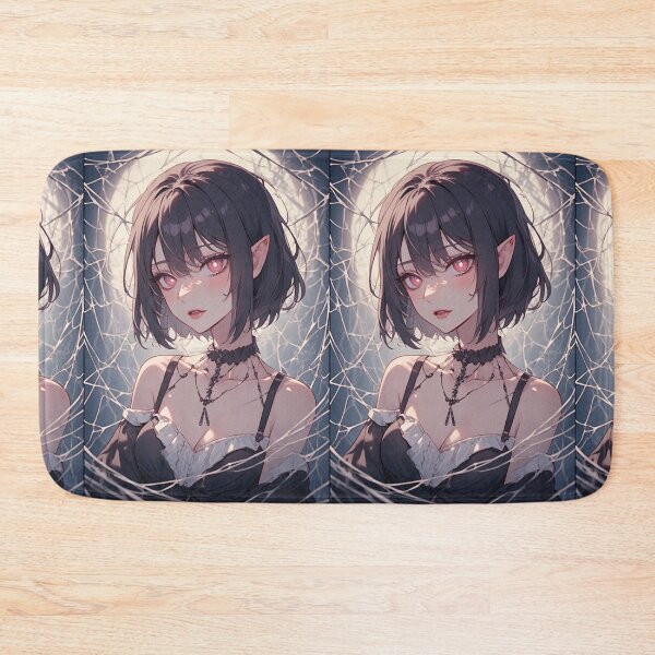 Item preview, Anime vampire girl and spider web designed and sold by ArtsJulian.
