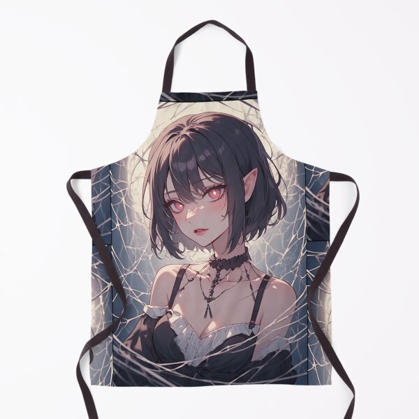 Item preview, Anime vampire girl and spider web designed and sold by ArtsJulian.