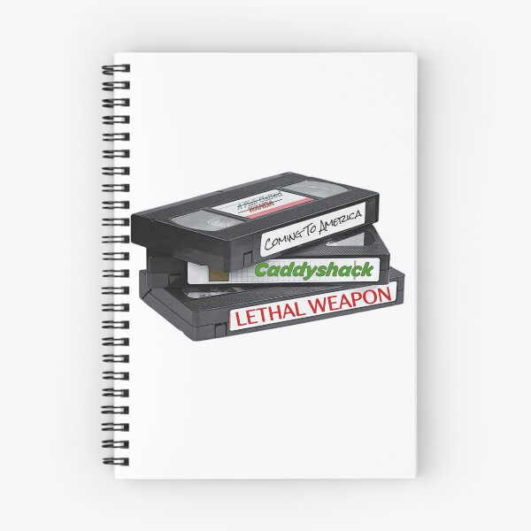 Item preview, 80s VHS Movies Stack Retro Pop Culture Graphic Design designed and sold by TracyLilly.