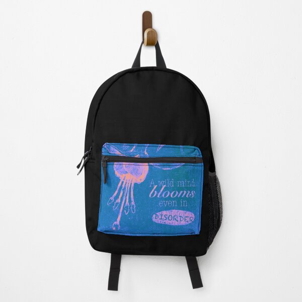 Item preview, BLOOMING DISORDER ROYAL BLUE PINK POSTER designed and sold by melyverso.