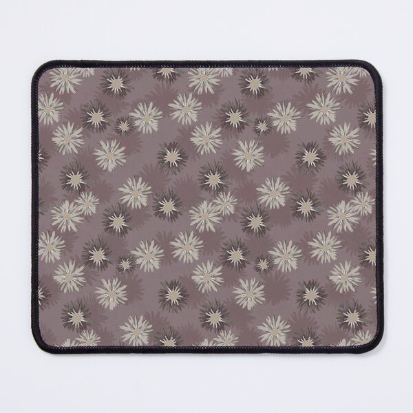 Item preview, Dusty Mauve Floral Pattern, Cream Daisy Toss Print designed and sold by Shop On Rosebud.