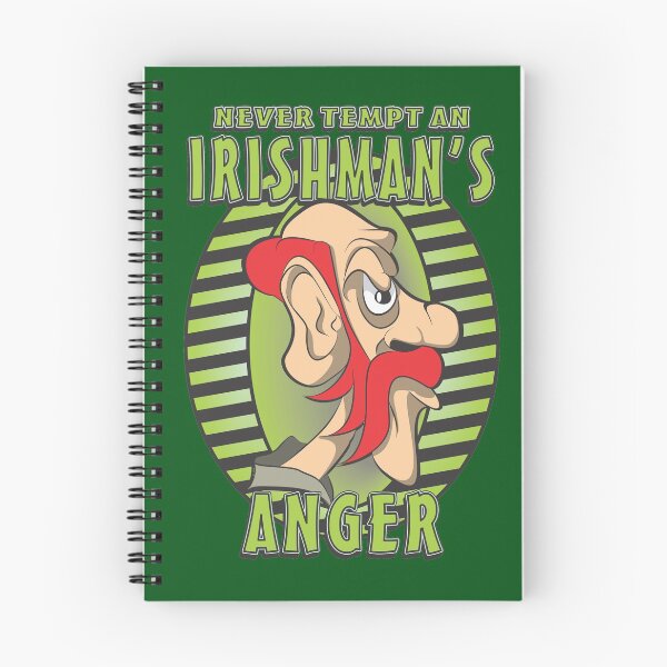 Item preview, NEVER TEMPT AN IRISHMAN'S ANGER...for all the Ginger's out there! designed and sold by MontanaJack.