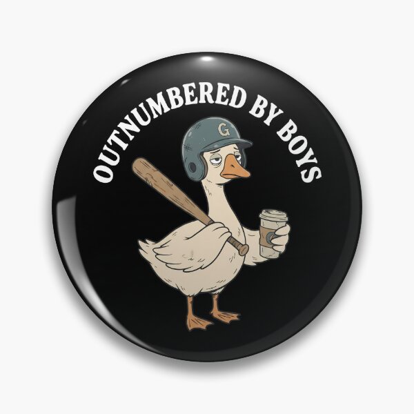 Item preview, Outnumbered By Boys Goose Baseball Mom Coffee designed and sold by OlyvieArt.