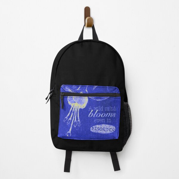 Item preview, BLOOMING DISORDER ROYAL BLUE GOLD POSTER designed and sold by melyverso.