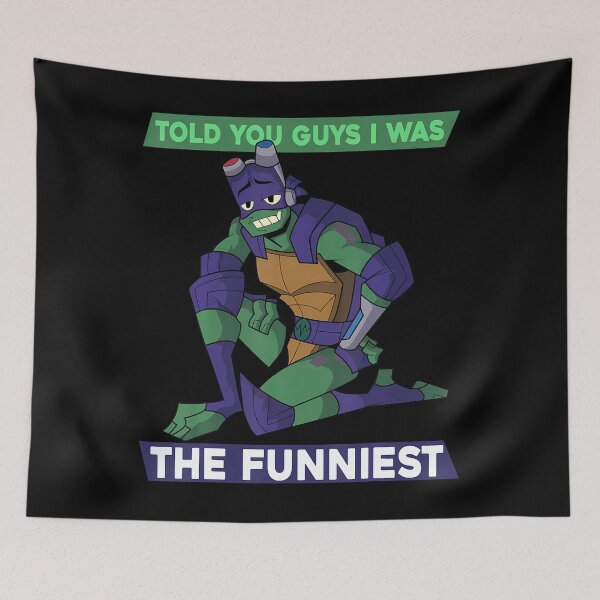 Item preview, Mademark X Teenage Mutant Ninja Turtles - Donatello I Was The Funniest Turtle  designed and sold by johan wick.