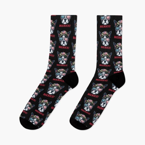 Item preview, Funny Boston Terrier 4th July USA Flag America Boys Girls Kids designed and sold by rafaeltto.