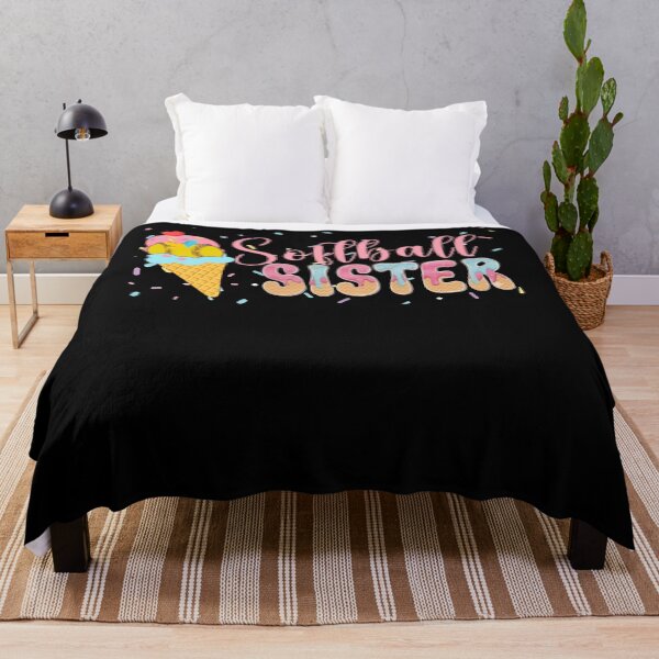 Item preview, Cute Softball Sister Ice Cream Design designed and sold by LarryMBrown.