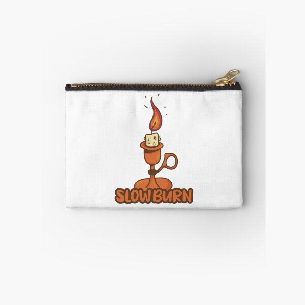 Item preview, Slow Burn Bookish Romance Reader Candle Illustration designed and sold by SharyArtJourney.