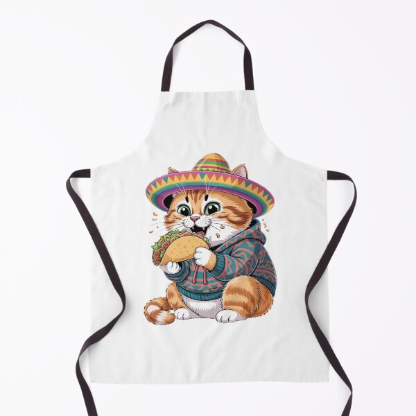 Item preview, Taco Lover Cat Funny Food designed and sold by QuiteOrbit.