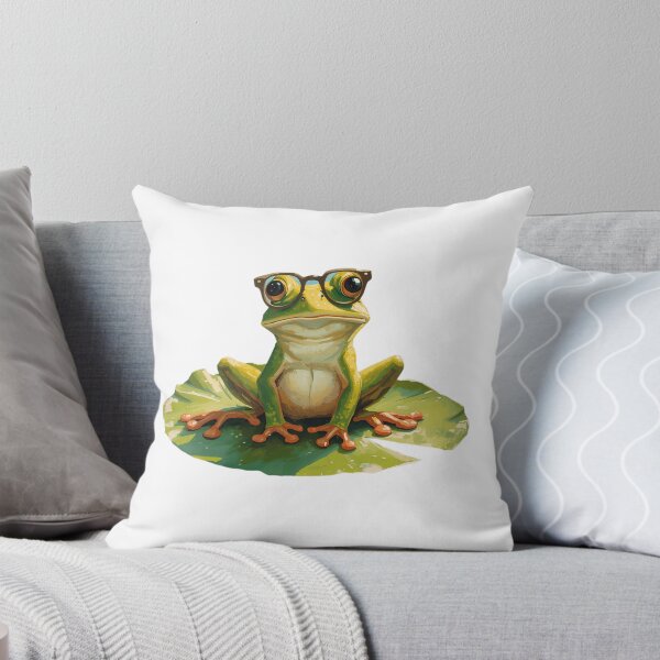 Item preview,  Quirky Frog in Scholar Glasses designed and sold by KrisGraphic45.