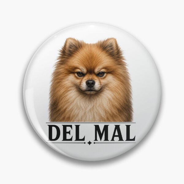 Item preview, Perro del Mal Pomeranian Dog designed and sold by color4all.