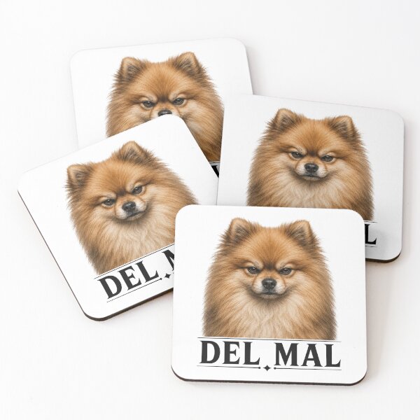 Item preview, Perro del Mal Pomeranian Dog designed and sold by color4all.