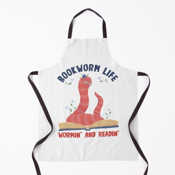 Item preview, Bookworm Life Wormin And Readin Funny Illustration designed and sold by SharyArtJourney.