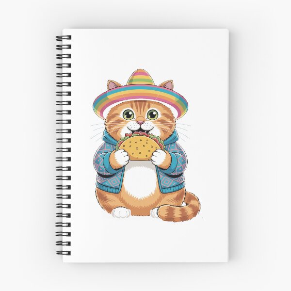 Item preview, Funny Food Cat Sombrero designed and sold by QuiteOrbit.