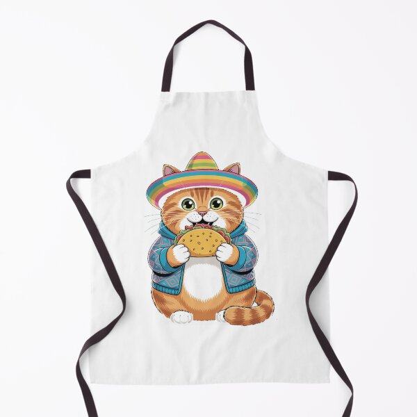 Item preview, Funny Food Cat Sombrero designed and sold by QuiteOrbit.