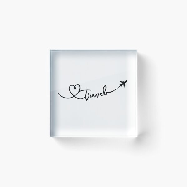 Item preview, Airplane Heart Travel designed and sold by stzl26.