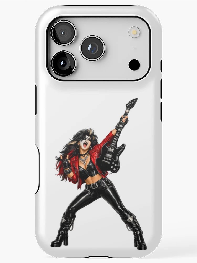 Thumbnail 1 of 4, iPhone Case, Rebel Rocker designed and sold by CHRIST5000.