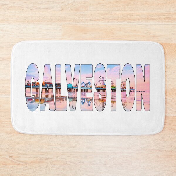 Item preview, GALVESTON - Texas Galveston Island Historic Pleasure Pier USA Sunset Glow designed and sold by Adam Gormley.