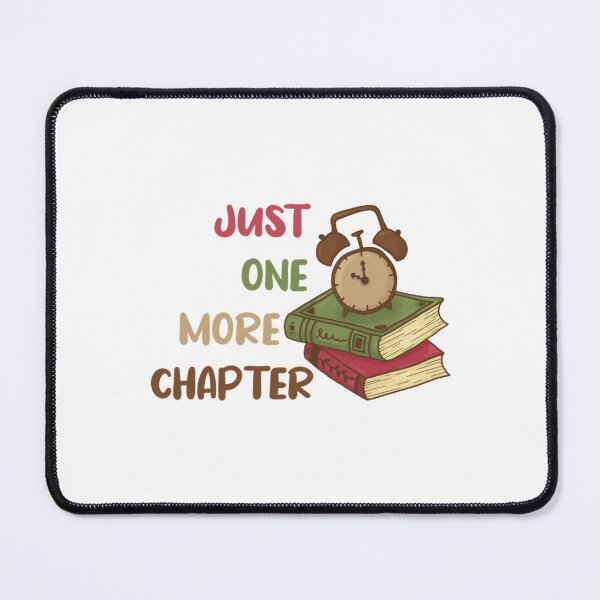 Item preview, Just One More Chapter Cozy Reading Alarm Clock Art designed and sold by SharyArtJourney.
