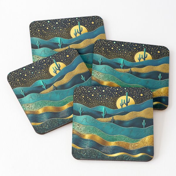 Item preview, Desert Night Landscape  designed and sold by Vicky Brago-Mitchell®.