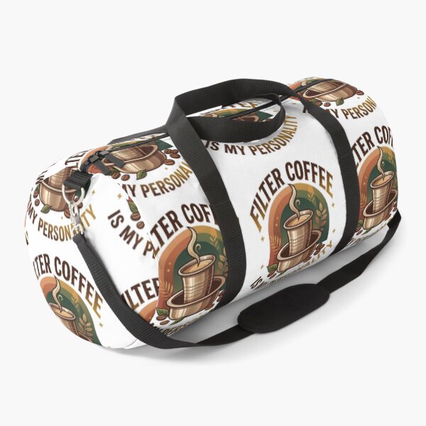 Item preview, Filter Coffee Is My Personality – Retro Indian Coffee Lover Aesthetic Design designed and sold by Globalcitytees.