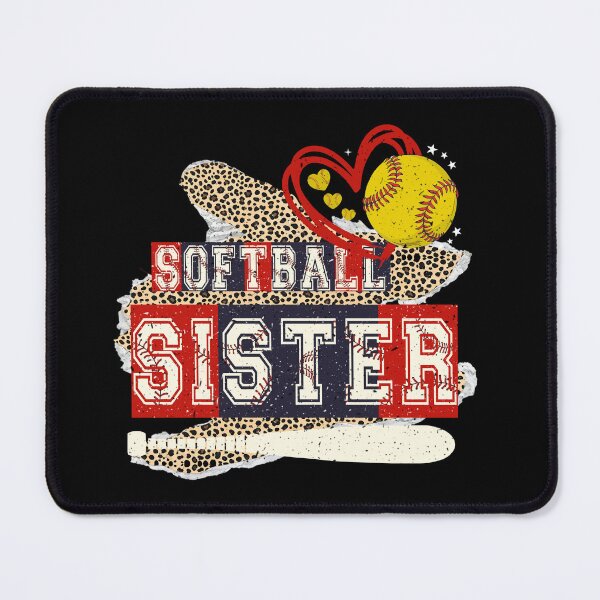 Item preview, Leopard Softball Sister Varsity Design designed and sold by LarryMBrown.