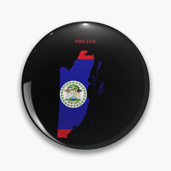 Item preview, Belize Map Flag Silhouette Belizean Heritage Gift designed and sold by NTGUILTY.
