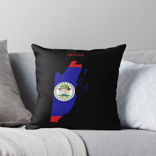 Item preview, Belize Map Flag Silhouette Belizean Heritage Gift designed and sold by NTGUILTY.
