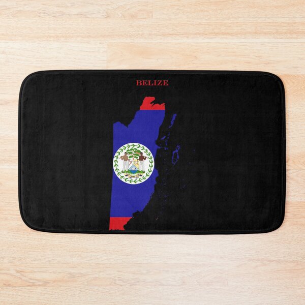 Item preview, Belize Map Flag Silhouette Belizean Heritage Gift designed and sold by NTGUILTY.