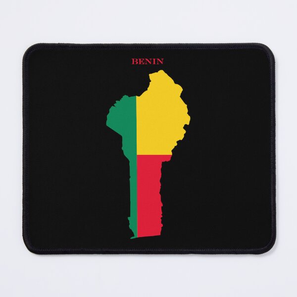 Item preview, Benin Map Flag Silhouette Beninese Pride Gift designed and sold by NTGUILTY.