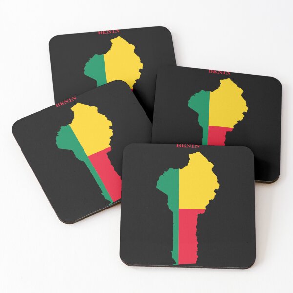 Item preview, Benin Map Flag Silhouette Beninese Pride Gift designed and sold by NTGUILTY.