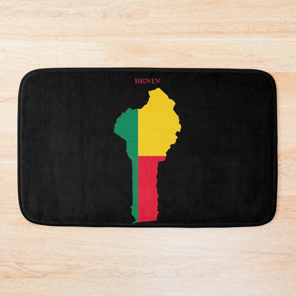 Item preview, Benin Map Flag Silhouette Beninese Pride Gift designed and sold by NTGUILTY.