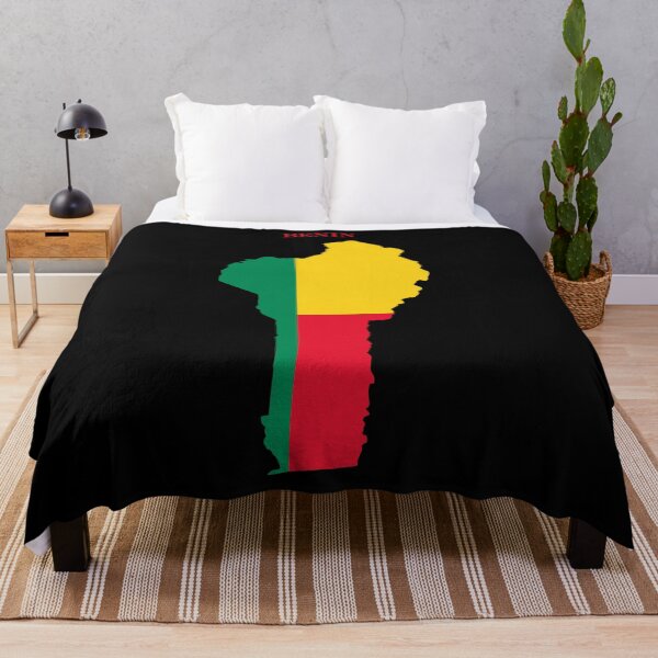 Item preview, Benin Map Flag Silhouette Beninese Pride Gift designed and sold by NTGUILTY.