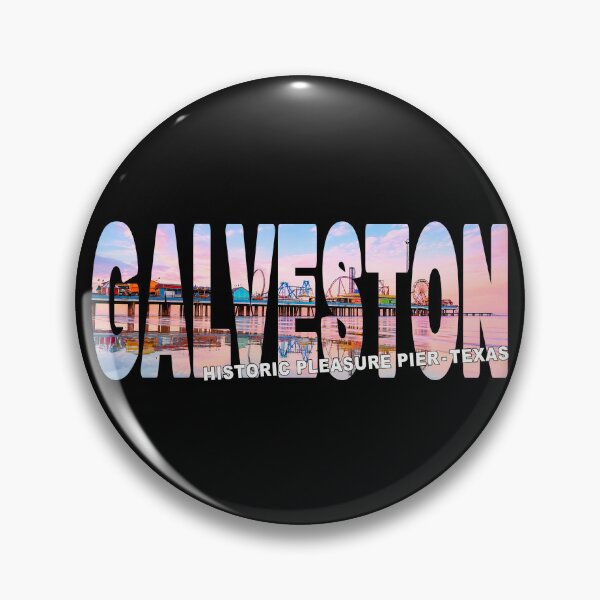 Item preview, GALVESTON Historic Pleasure Pier Texas - Galveston Island USA Sunset Glow designed and sold by Adam Gormley.