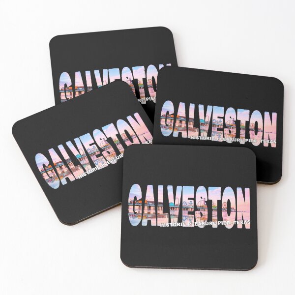 Item preview, GALVESTON Historic Pleasure Pier Texas - Galveston Island USA Sunset Glow designed and sold by Adam Gormley.