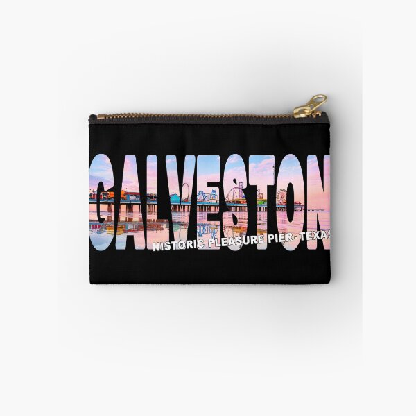 Item preview, GALVESTON Historic Pleasure Pier Texas - Galveston Island USA Sunset Glow designed and sold by Adam Gormley.