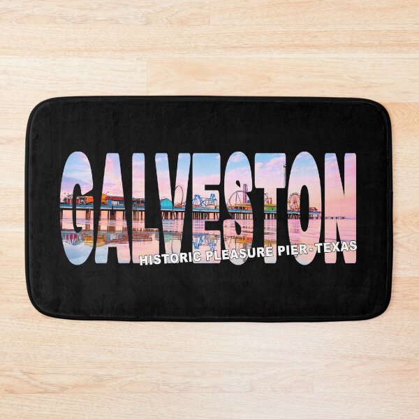 Item preview, GALVESTON Historic Pleasure Pier Texas - Galveston Island USA Sunset Glow designed and sold by Adam Gormley.