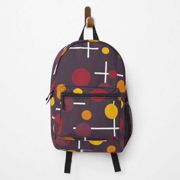 Item preview, Retro Autumn Atomic Dots - Mid Century Modern Abstract Pattern designed and sold by Luckymoon2000.