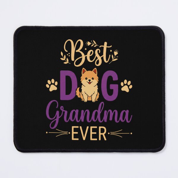 Item preview, Best Dog Grandma Ever Pomeranian Dog Lover Grandmother Pet Parent Hoodie designed and sold by HazelBergna.