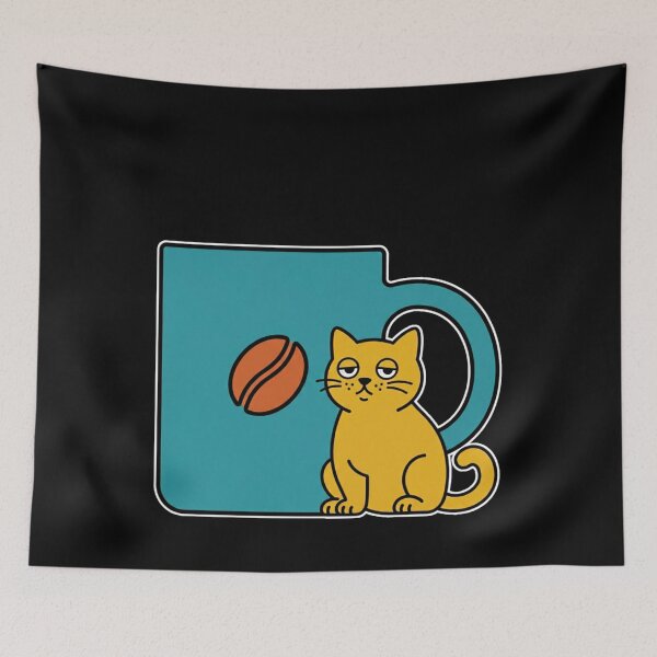 Item preview, Tripod Cat Coffee Addict - Funny Three Legged Cat Mom Gift designed and sold by Cust-tshirts.