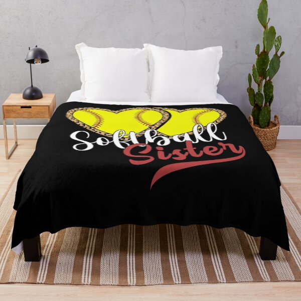 Item preview, Leopard Softball Sister Heart Design designed and sold by LarryMBrown.