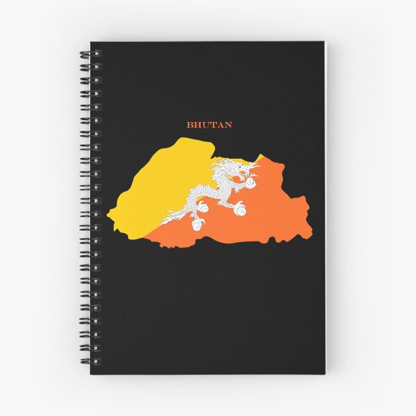 Item preview, Bhutan Map Flag Silhouette Bhutanese Pride Dragon Gift designed and sold by NTGUILTY.
